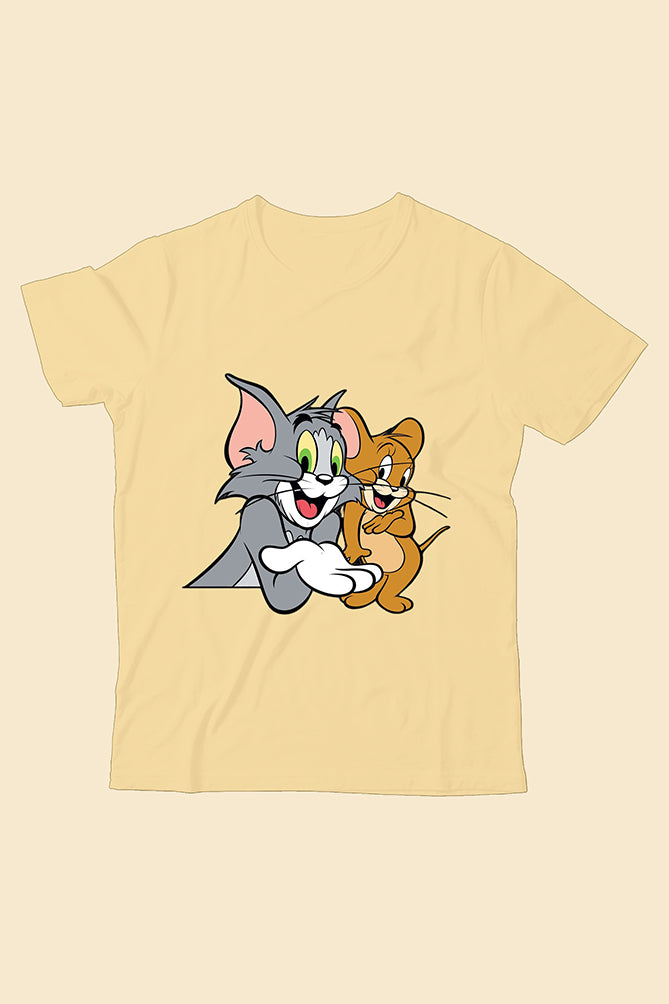 Tom and Jerry Kids Classic T-Shirt - Peaceloom