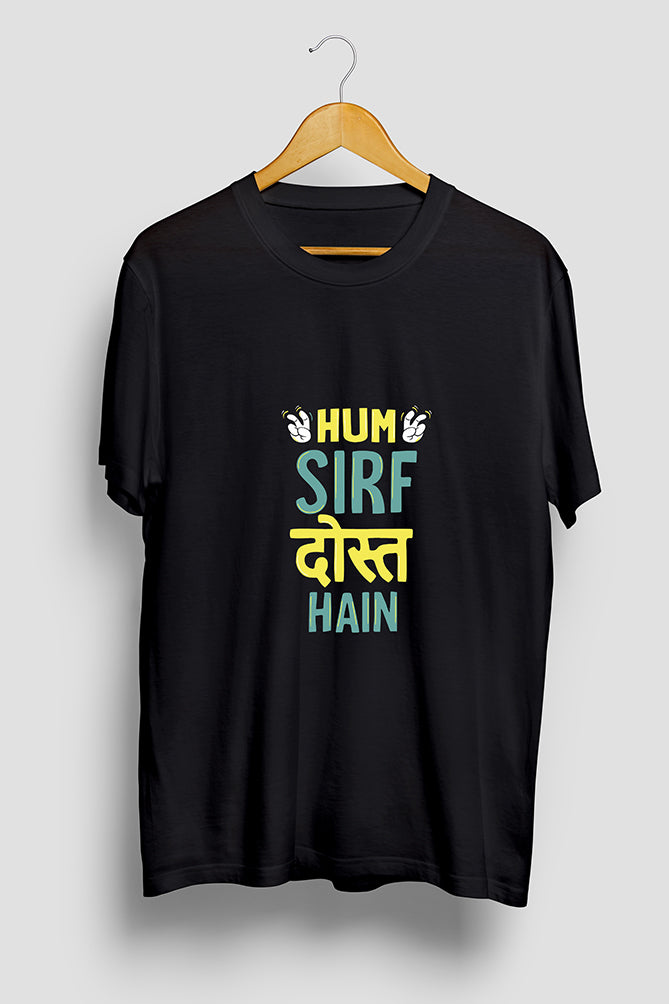 Peaceloom "Hum Sirf Dost Hain" Oversized T-Shirt