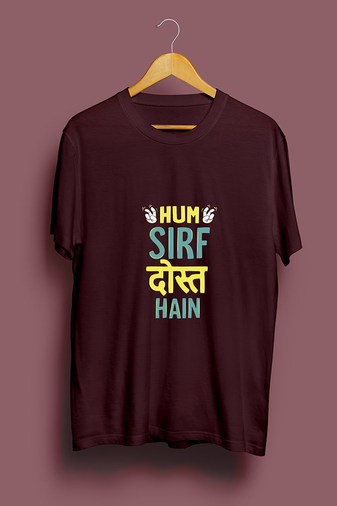 Peaceloom "Hum Sirf Dost Hain" Oversized T-Shirt