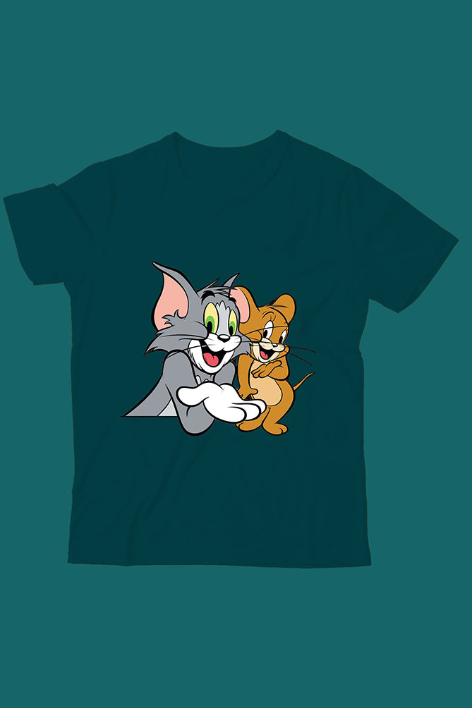 Tom and Jerry Kids Classic T-Shirt - Peaceloom