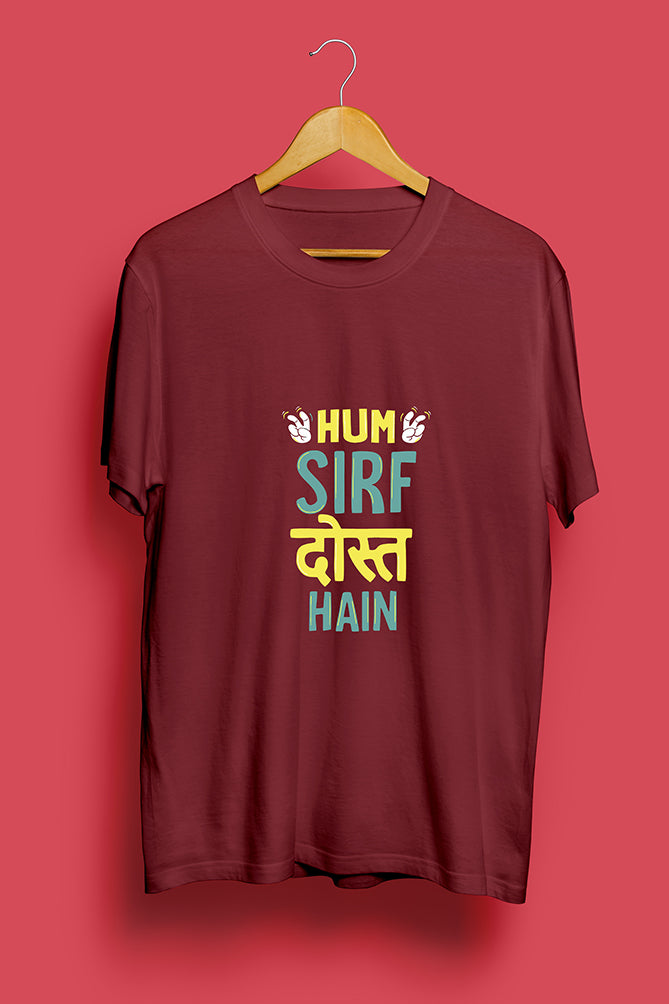 Peaceloom "Hum Sirf Dost Hain" Oversized T-Shirt