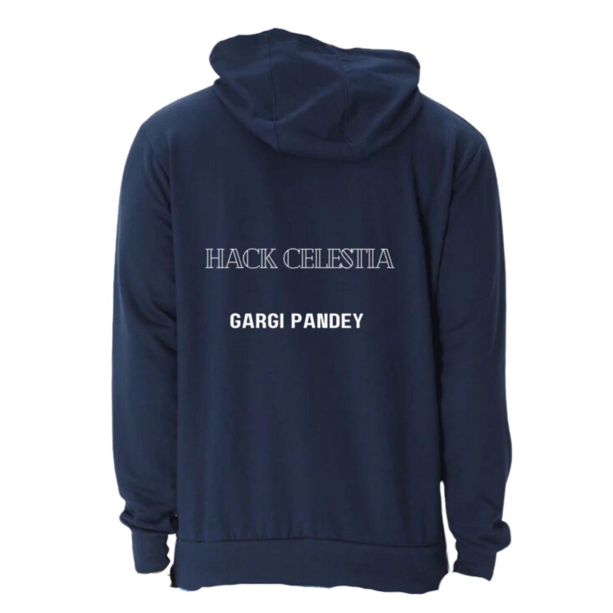 Hack Celestia Navy Blue Hoodie – Bold and Stylish