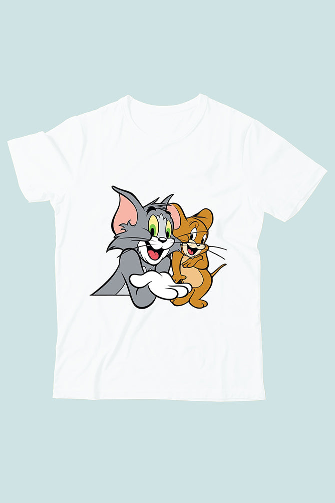 Tom and Jerry Kids Classic T-Shirt - Peaceloom