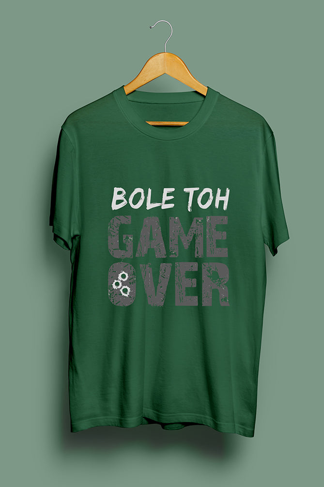 Bole Toh Game Over T-Shirt - Peaceloom