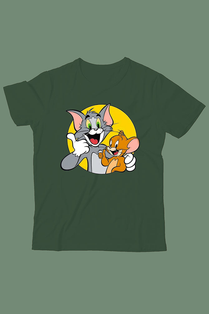 PeaceLoom Classic Tom and Jerry T-Shirt