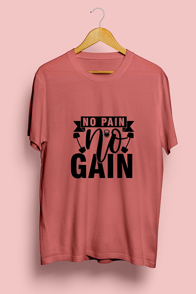 No Pain No Gain Oversized T-Shirt - Peaceloom