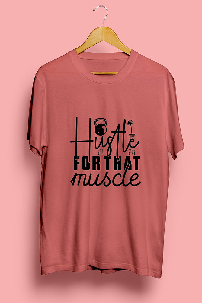 Hustle for That Muscle Oversized T-Shirt - Peaceloom