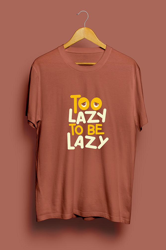 Peaceloom Too Lazy To Be Lazy Oversized T-Shirt