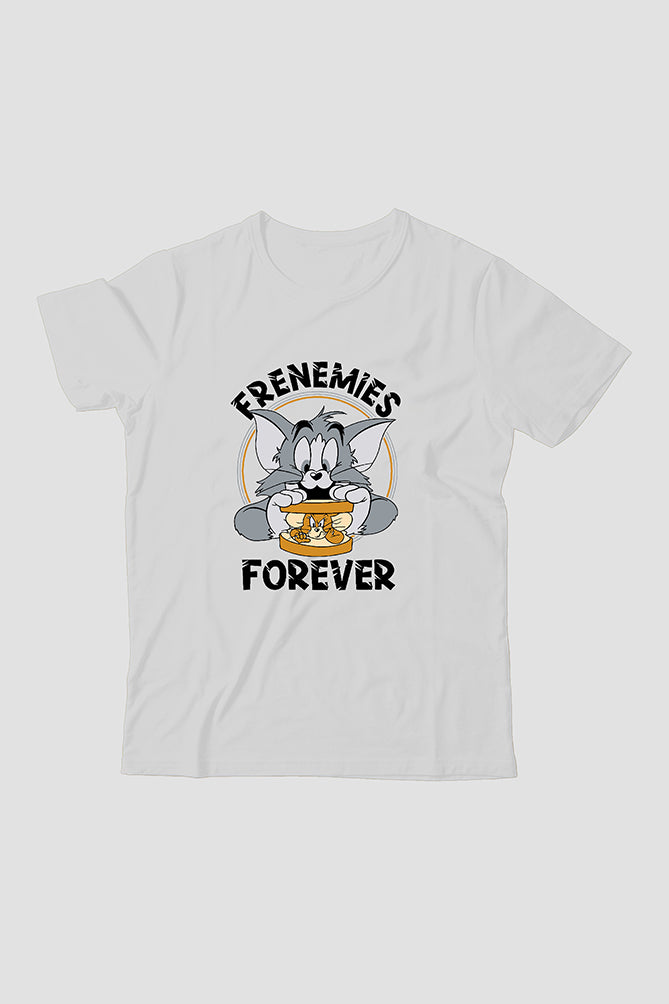 Peaceloom Kids "Frenemies Forever" T-Shirt – Classic Cartoon Print