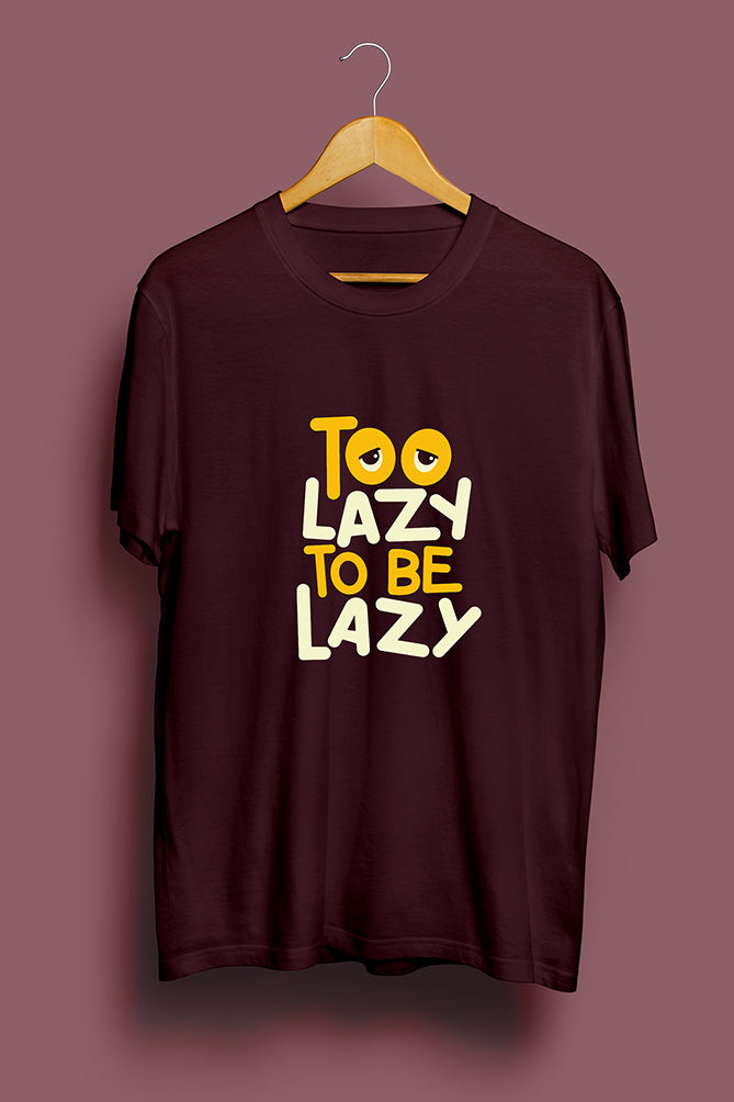 Peaceloom Too Lazy To Be Lazy Oversized T-Shirt