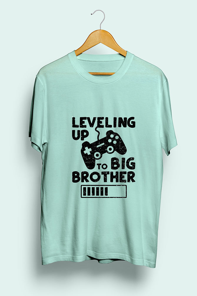 Leveling Up to Big Brother T-Shirt - Peaceloom