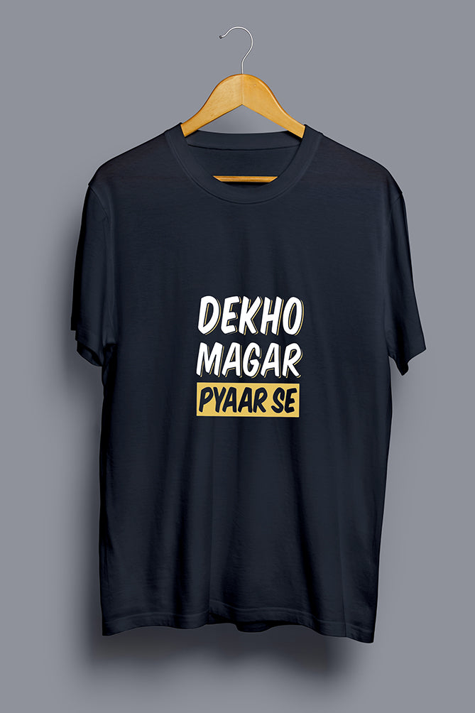 Peaceloom Oversized T-Shirt - Dekho Magar Pyaar Se