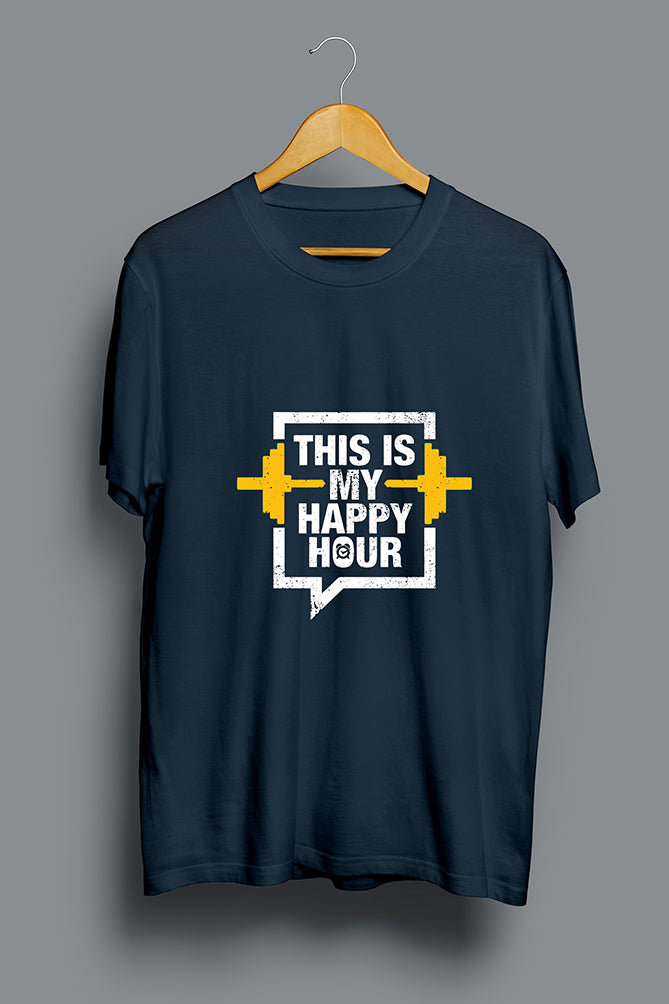 This Is My Happy Hour Oversized T-Shirt - Peaceloom