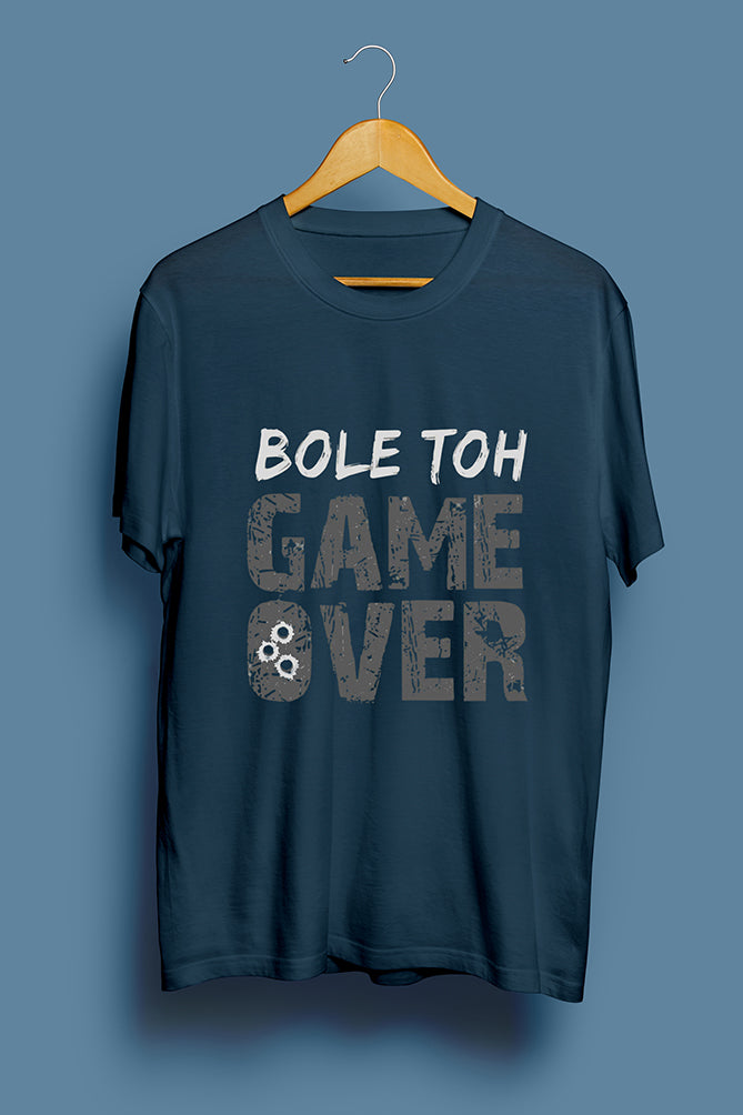 Bole Toh Game Over T-Shirt - Peaceloom