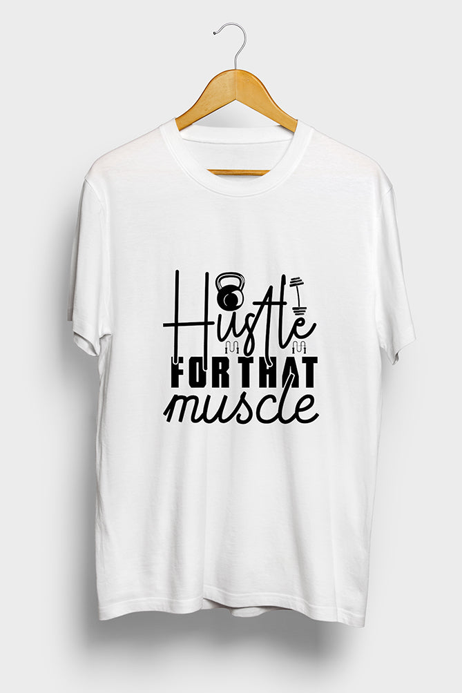 Hustle for That Muscle Oversized T-Shirt - Peaceloom